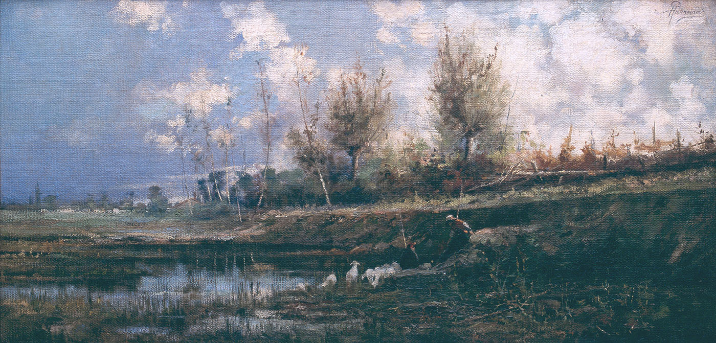 Antônio Parreiras - Da matine 1888